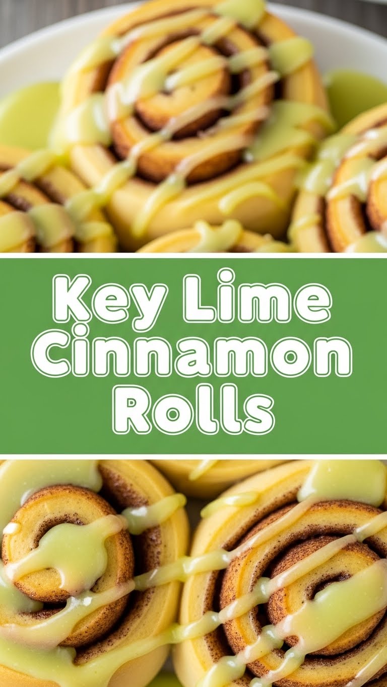 Key Lime Cinnamon Rolls