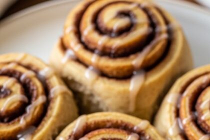 Brown Rice Flour Cinnamon Rolls