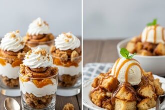 Dessert Made With Cinnamon Rolls