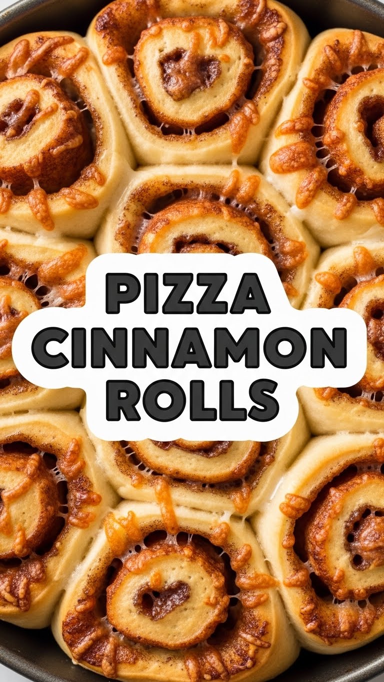Pizza Cinnamon Rolls