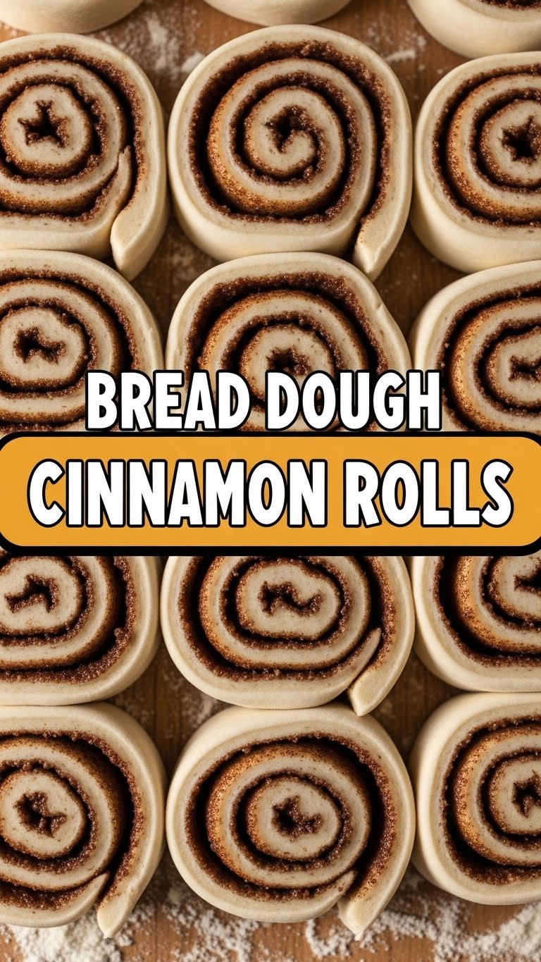 Bread Dough Cinnamon Rolls
