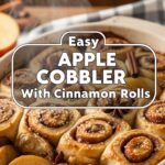 Easy Apple Cobbler With Cinnamon Rolls