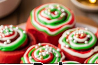 Red Cinnamon Rolls
