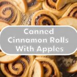 Canned Cinnamon Rolls With Apples