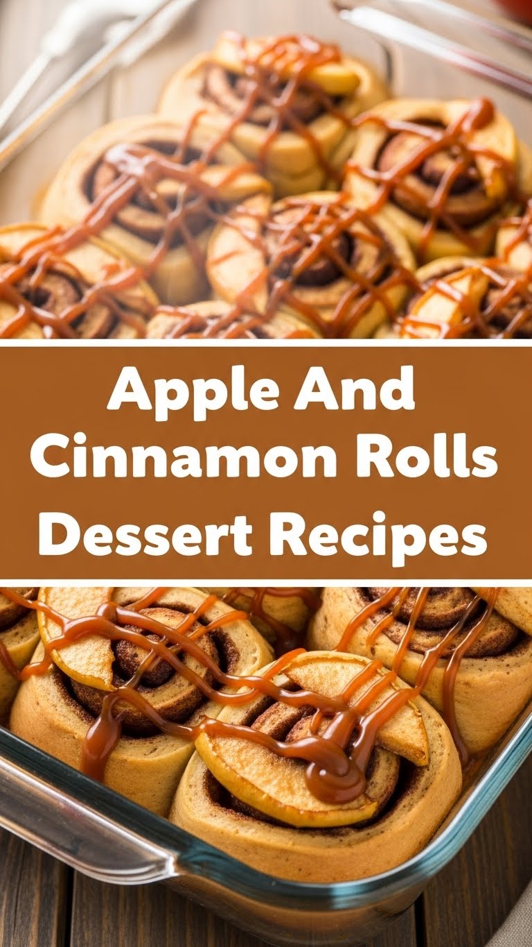 Apple And Cinnamon Rolls Dessert Recipes