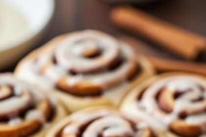 Healthy Vegan Cinnamon Rolls