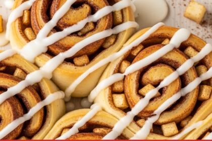Fresh Apple Cinnamon Rolls
