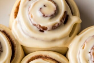 Orange Cream Cinnamon Rolls