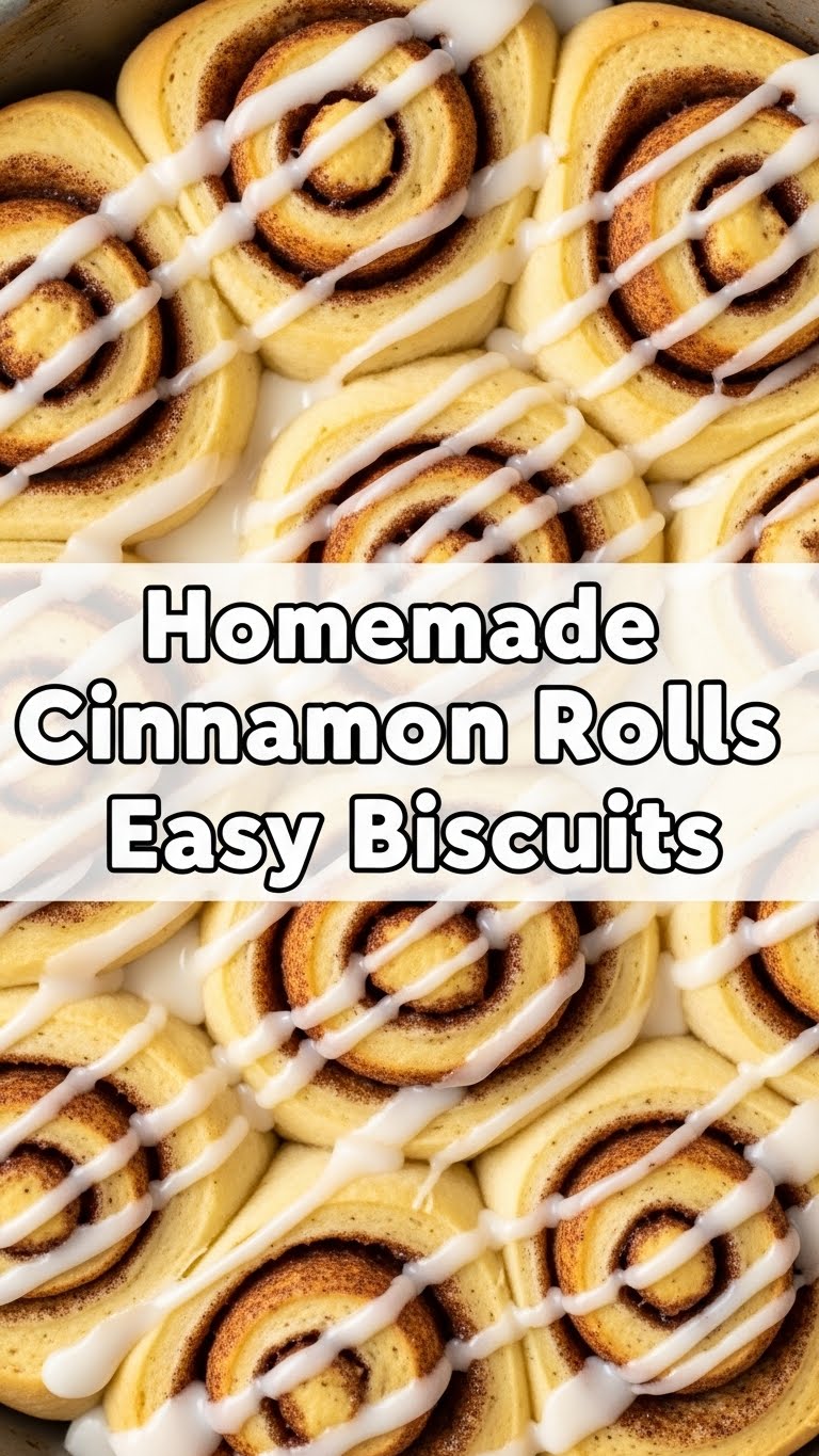 Homemade Cinnamon Rolls Easy Biscuits