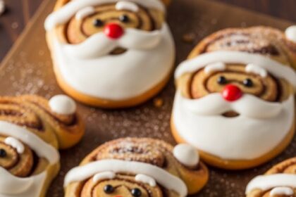 Santa Cinnamon Rolls