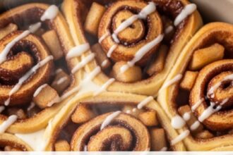 Carrot Cake Cinnamon Rolls