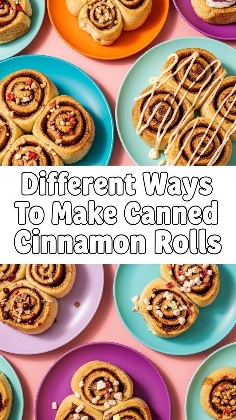 Different Ways To Make Canned Cinnamon Rolls