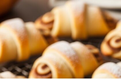 Stuffed Cinnamon Crescent Rolls
