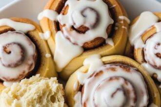 Cinnamon Rolls Homemade Cream Cheeses