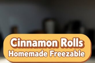 Cinnamon Rolls Homemade Freezable