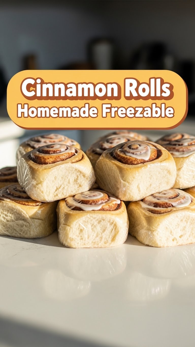 Cinnamon Rolls Homemade Freezable