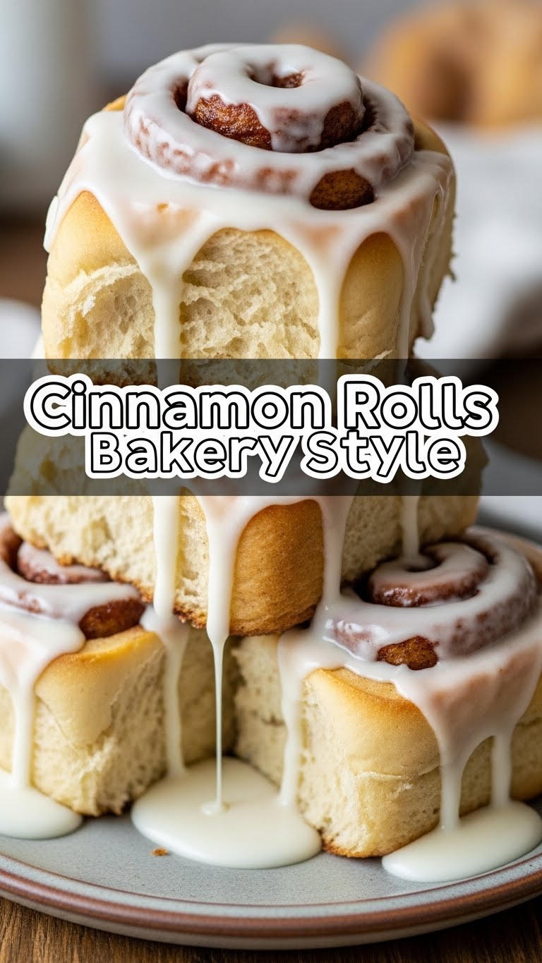 Cinnamon Rolls Bakery Style