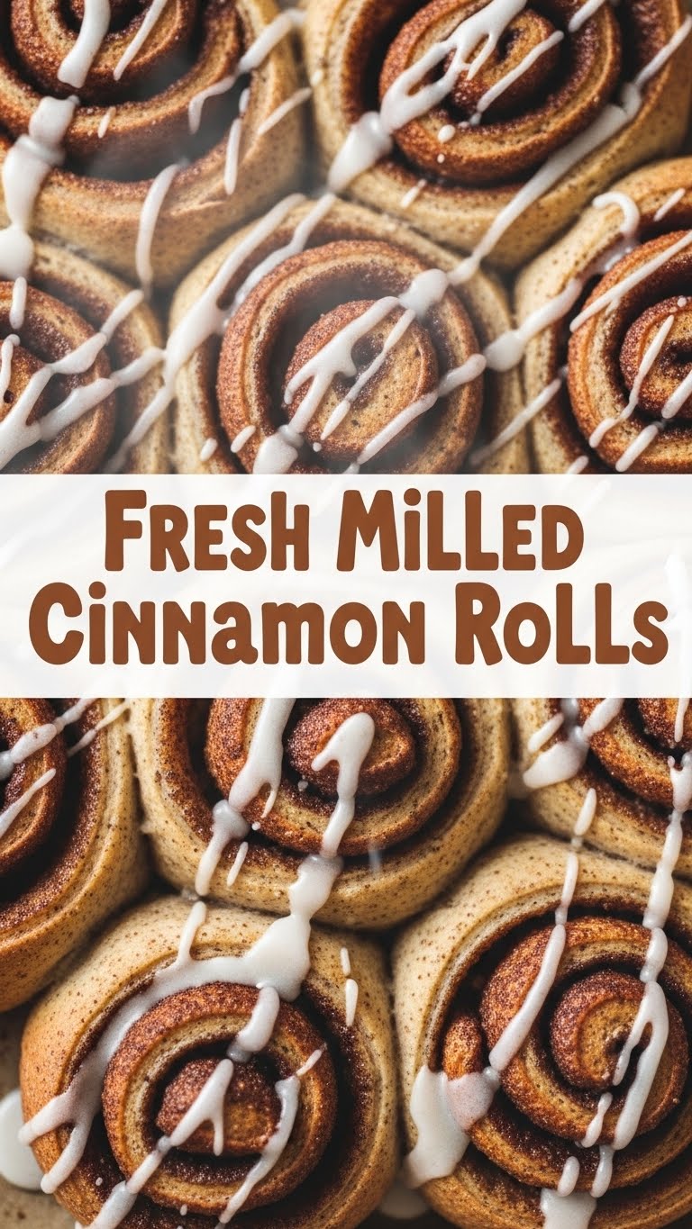 Fresh Milled Cinnamon Rolls