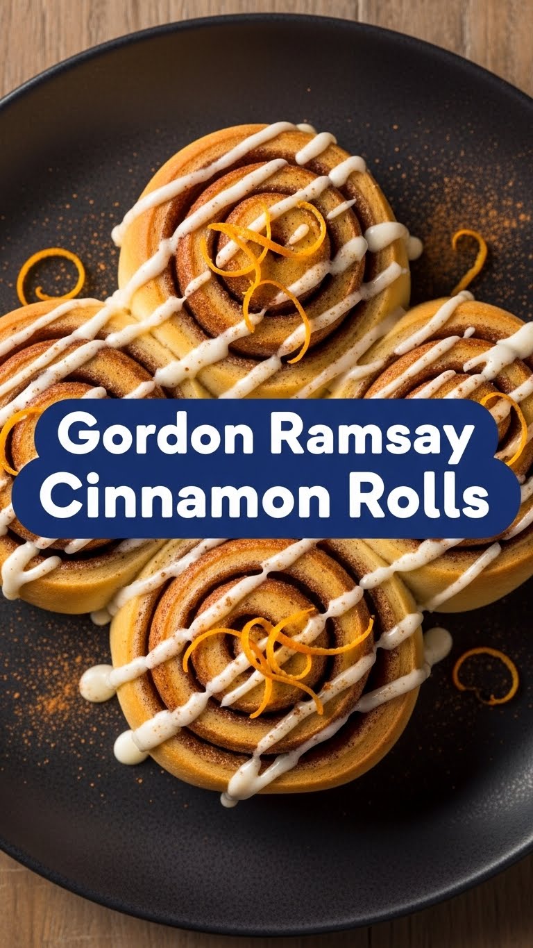 Gordon Ramsay Cinnamon Rolls