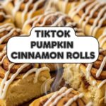 Tiktok Pumpkin Cinnamon Rolls