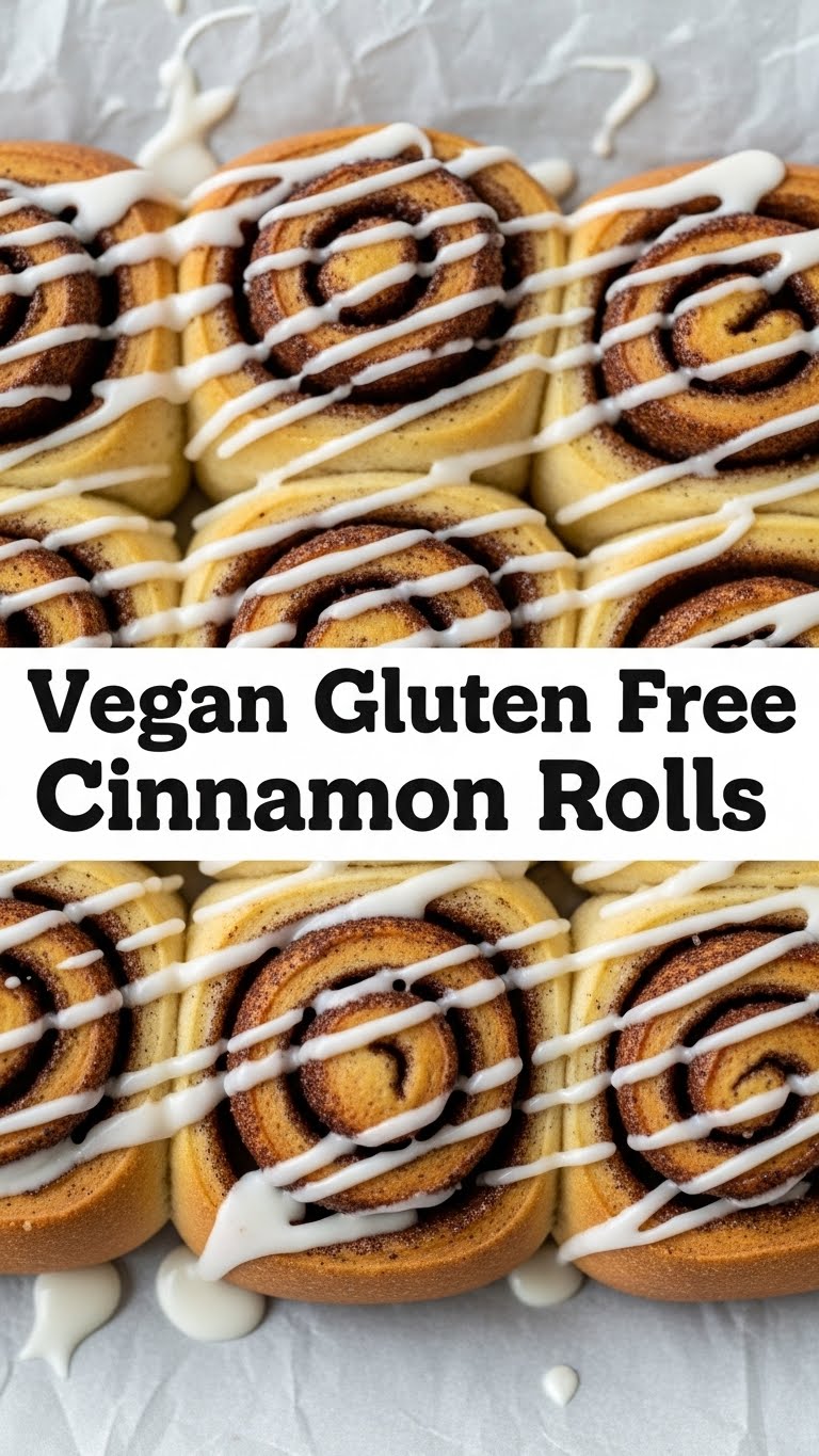 Vegan Gluten Free Cinnamon Rolls