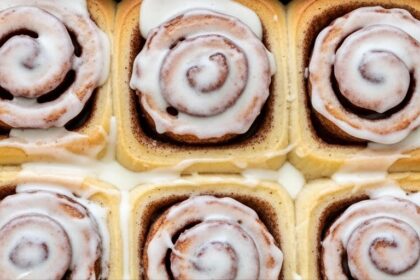 Large Cinnamon Rolls Homemade