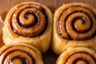 Maple Glaze For Cinnamon Rolls