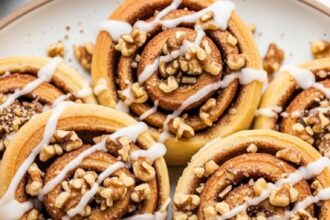 Cinnamon Walnut Rolls