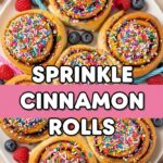 Sprinkle Cinnamon Rolls