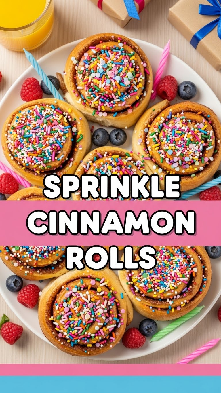 Sprinkle Cinnamon Rolls
