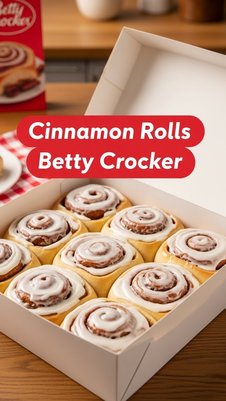 Cinnamon Rolls Betty Crocker