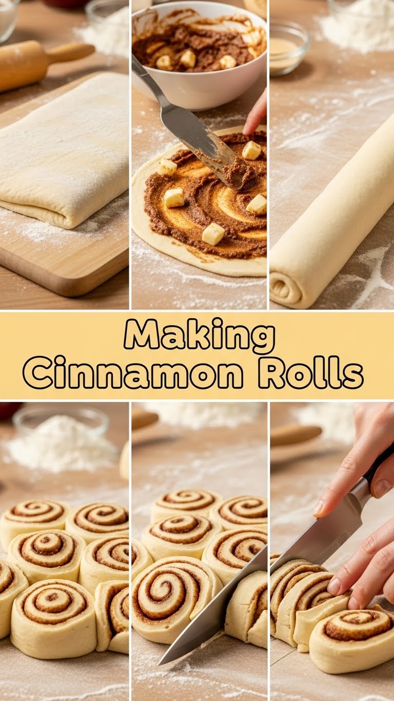 Making Cinnamon Rolls