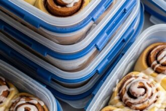 Cinnamon Rolls Freezer
