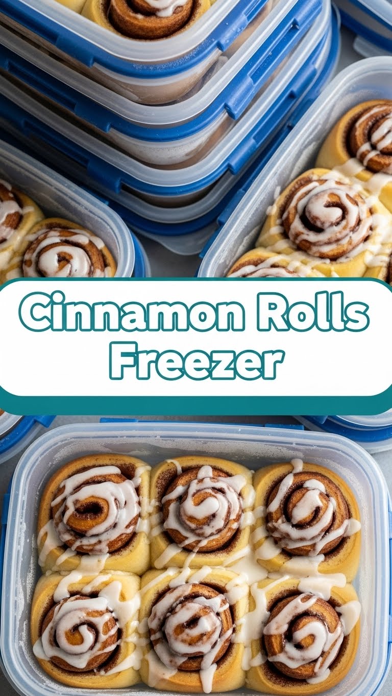Cinnamon Rolls Freezer