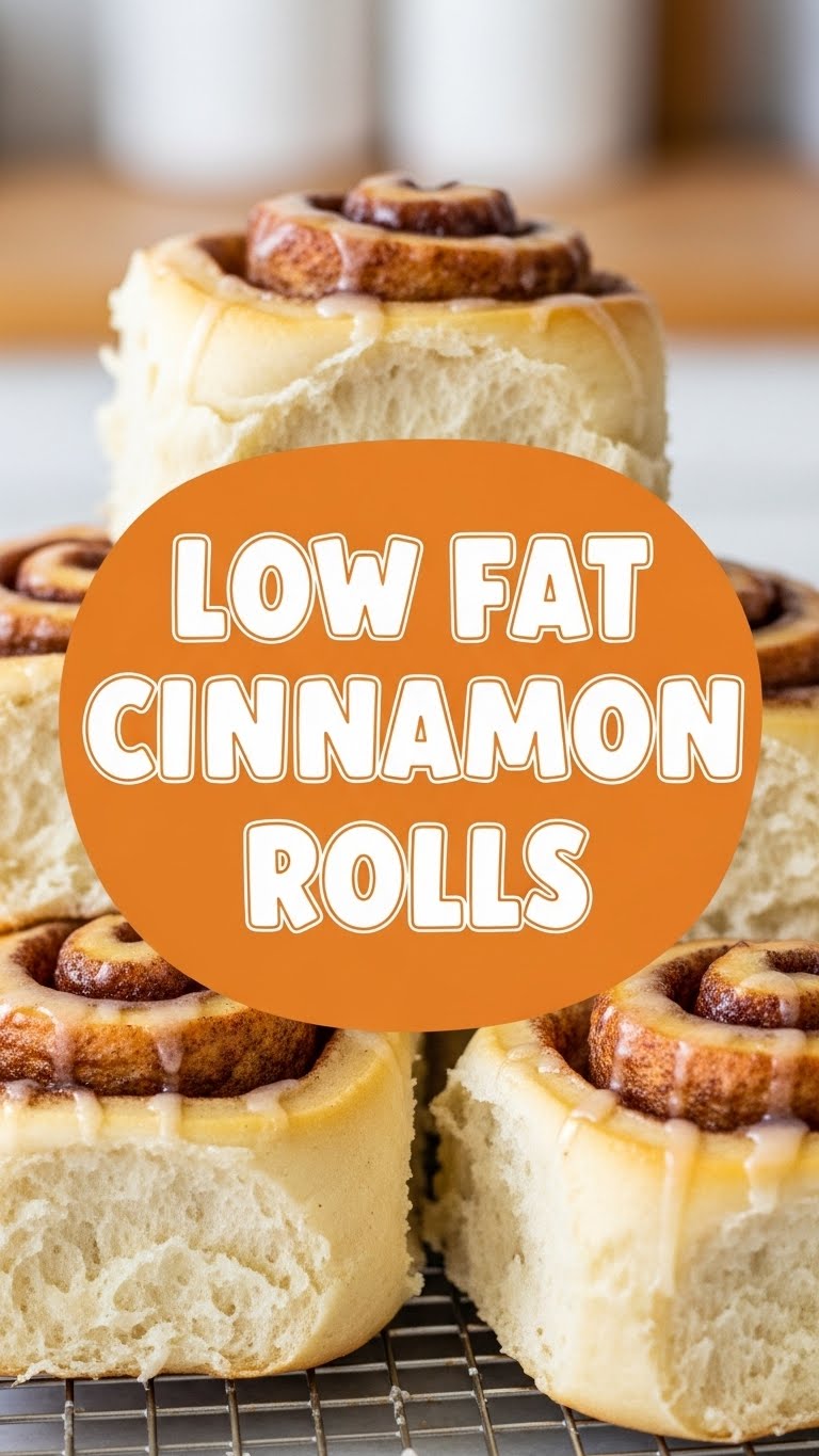 Low Fat Cinnamon Rolls