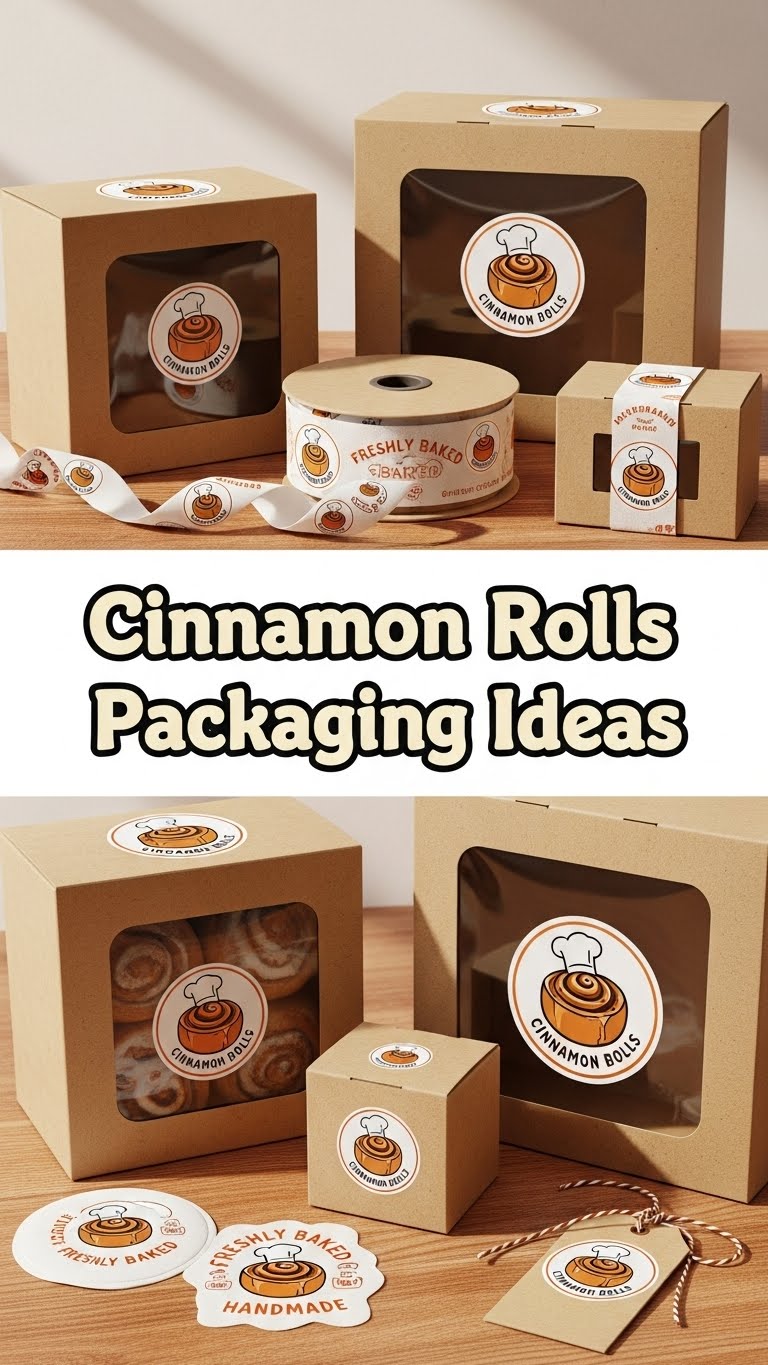Cinnamon Rolls Packaging Ideas