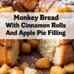 Monkey Bread With Cinnamon Rolls And Apple Pie Filling