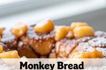 Monkey Bread With Cinnamon Rolls And Apple Pie Filling