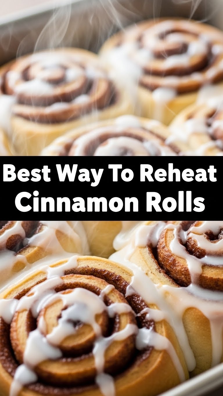 Best Way To Reheat Cinnamon Rolls