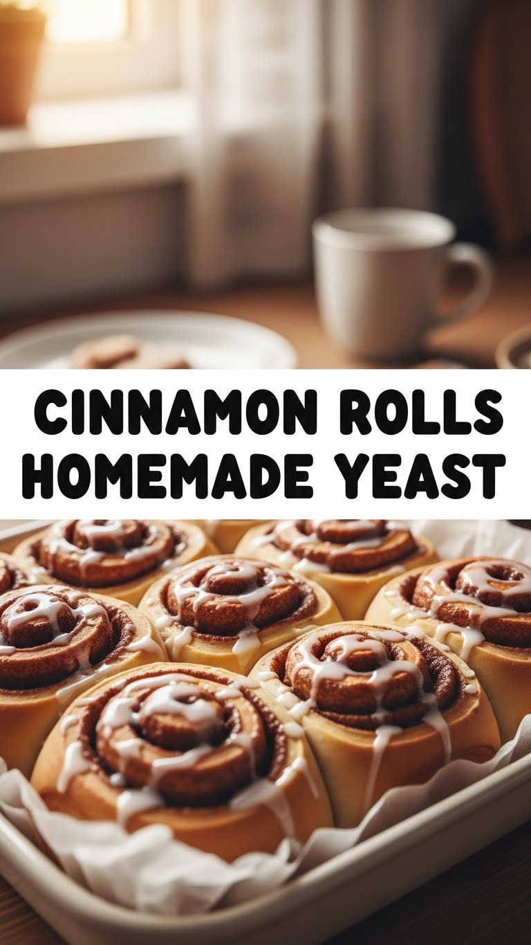Cinnamon Rolls Homemade Yeast
