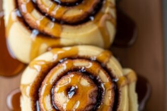 Maple Syrup Cinnamon Rolls