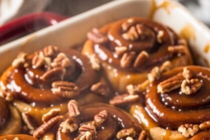 Sticky Bun Cinnamon Rolls