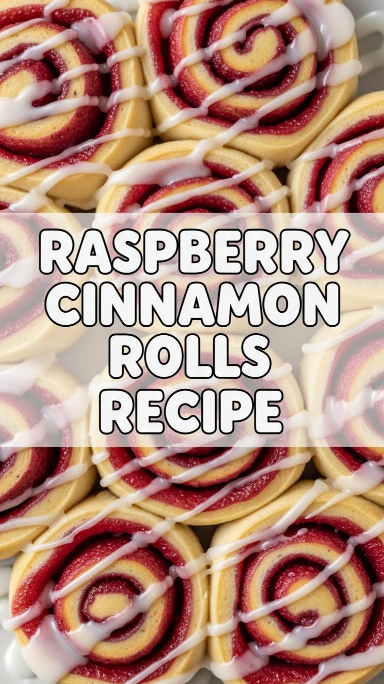 Raspberry Cinnamon Rolls Recipe