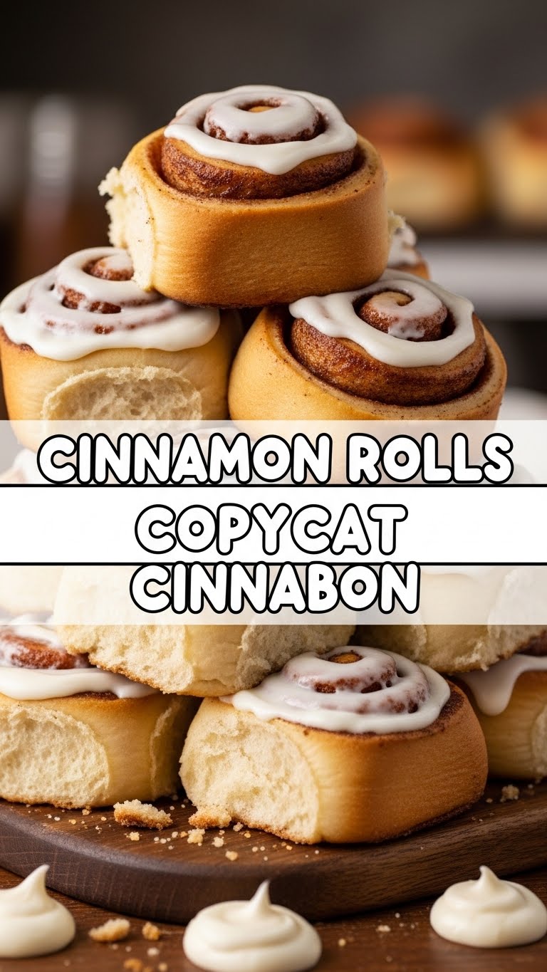 Cinnamon Rolls Copycat Cinnabon