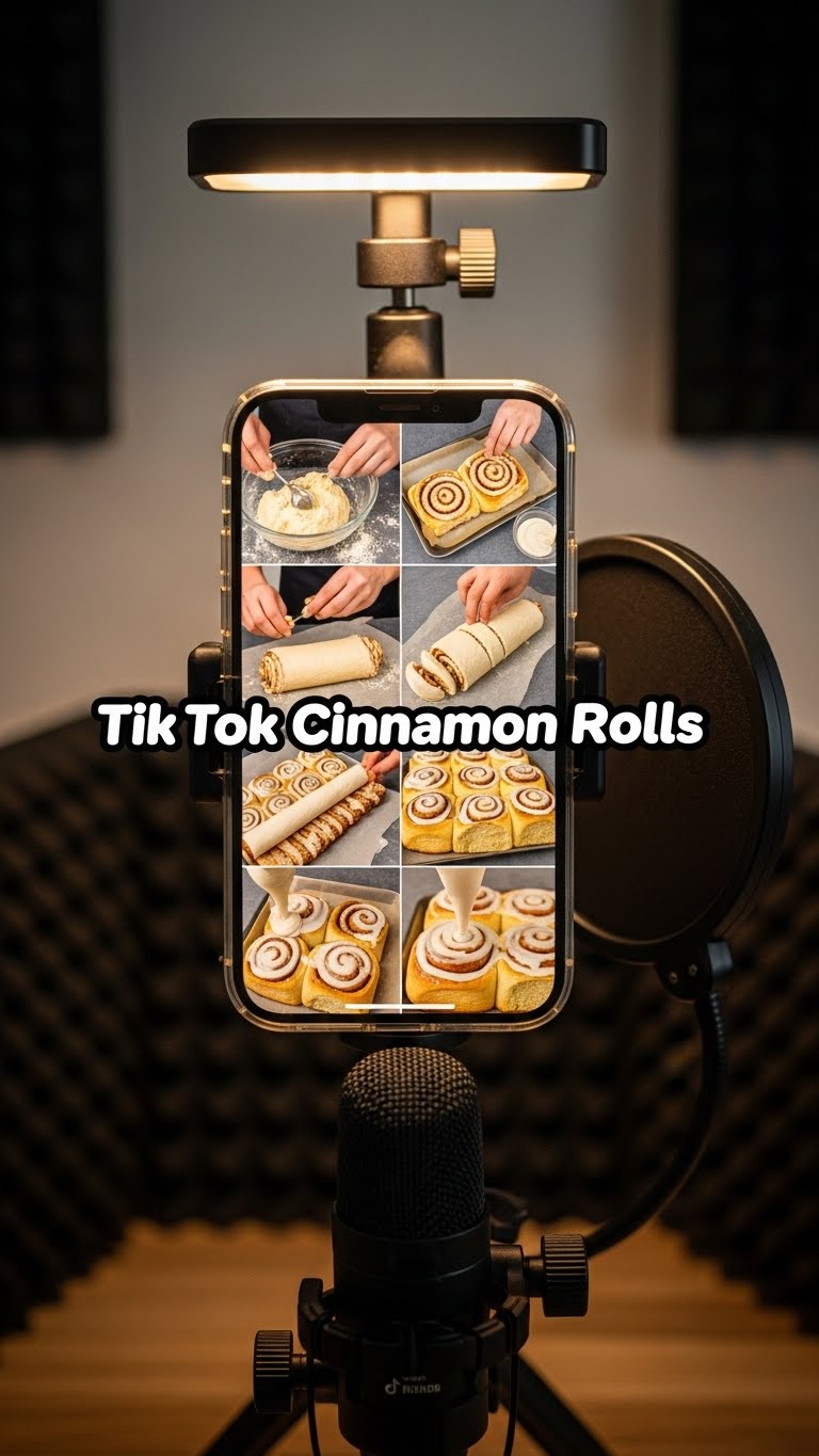 Tik Tok Cinnamon Rolls