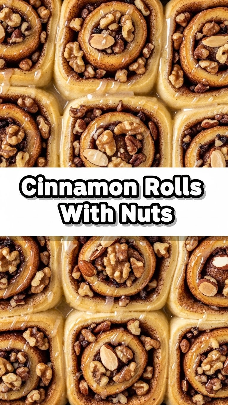 Cinnamon Rolls With Nuts