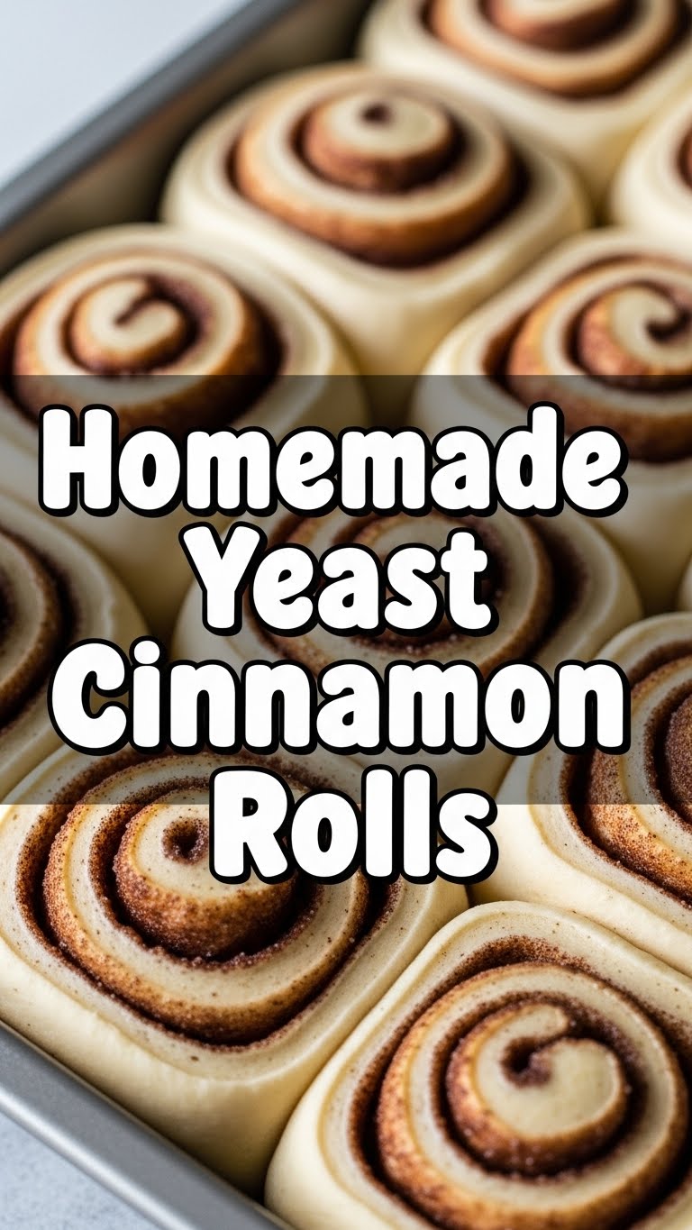 Homemade Yeast Cinnamon Rolls