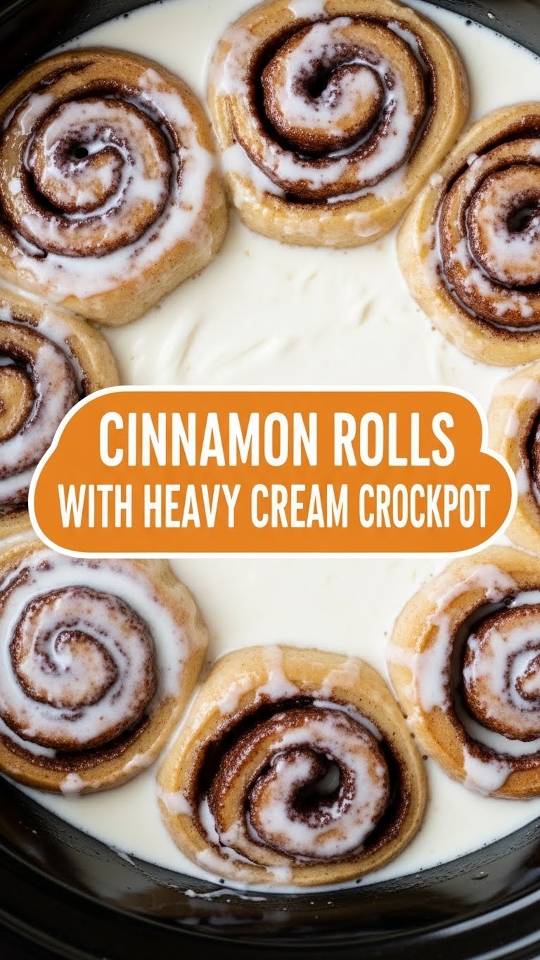 Cinnamon Rolls With Heavy Cream Crockpot