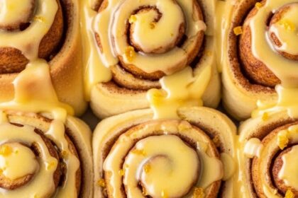 Sourdough Orange Cinnamon Rolls