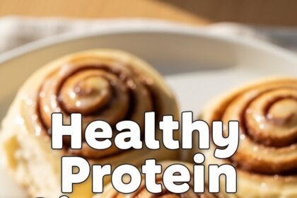 Healthy Protein Cinnamon Rolls